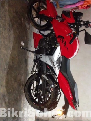 Tvs Apache Rtr 4v dual disk